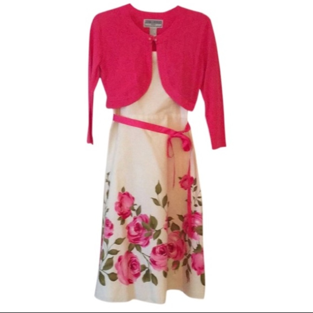 Floral print dress
